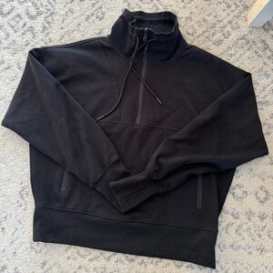 Old Navy Active Black Fleece Pullover with joggers